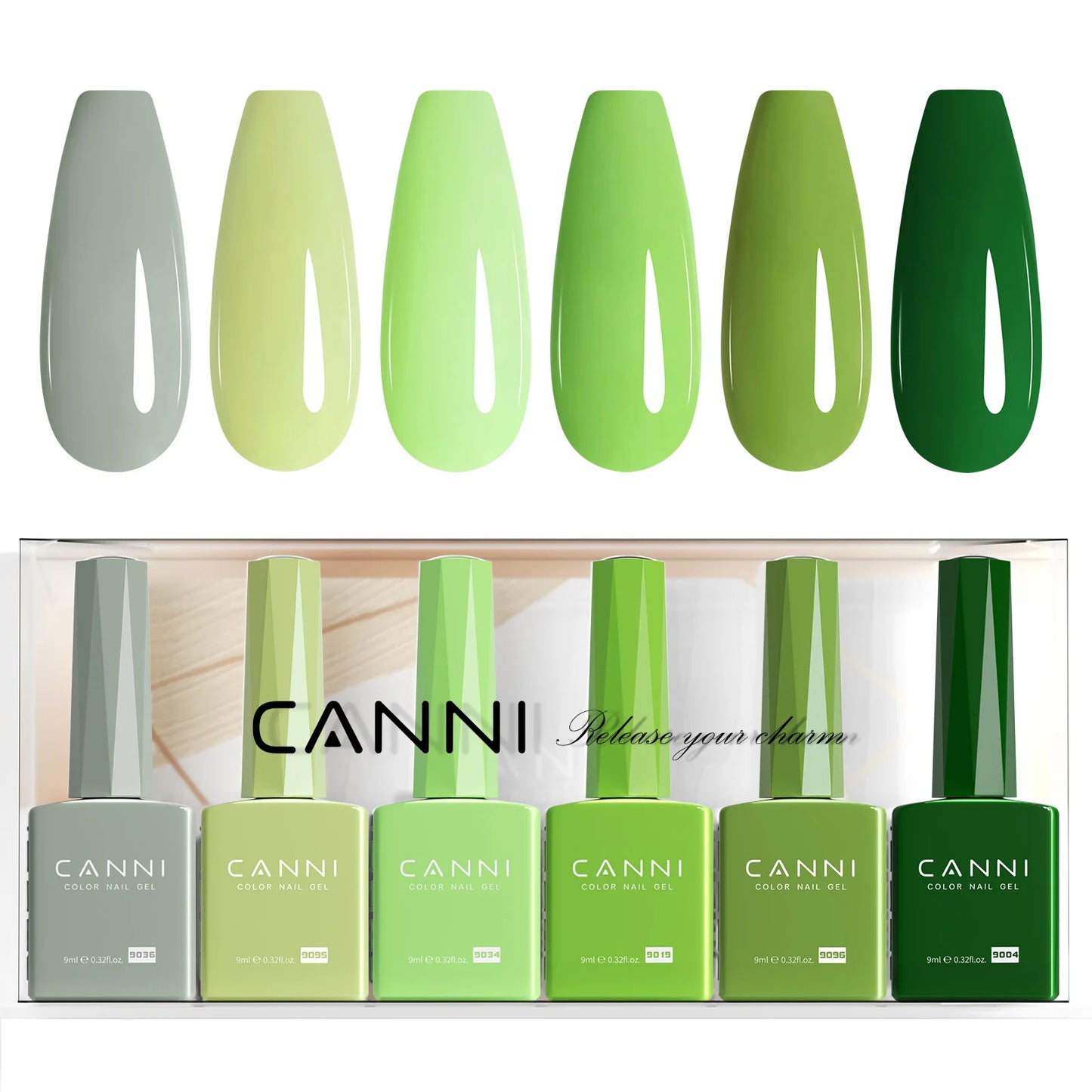 CANNI 6pcs Nail Polish