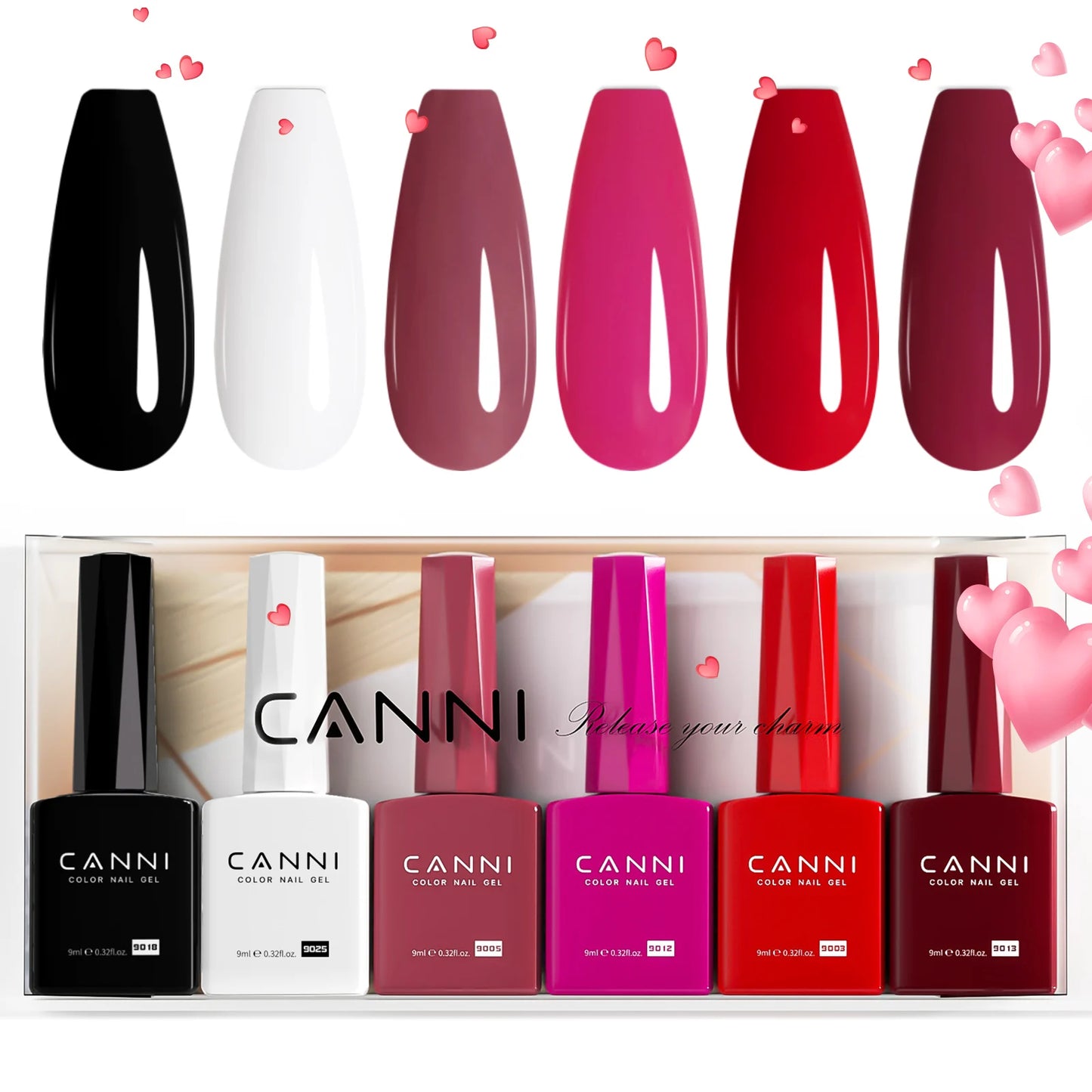 CANNI 6pcs Nail Polish